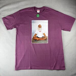 Supreme Shirt Men L Plum Purple Rick Rubin Photo Tee Made USA Authentic Box Logo